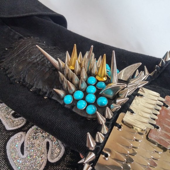 Handmade Jacket - Rat Tails and Coke Nails L - Picture 10 of 13